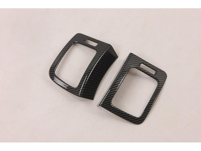 2020 H-1/GRAND STAREX Black Carbon Fiber Front Air Vent Decor