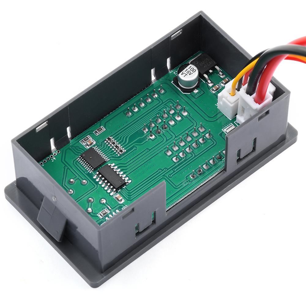 DC730 Four-Digit Digital Voltmeter, Ammeter and Power Meter DC 0–100V, 10A, 1000W Voltage and current may be fine-tuned