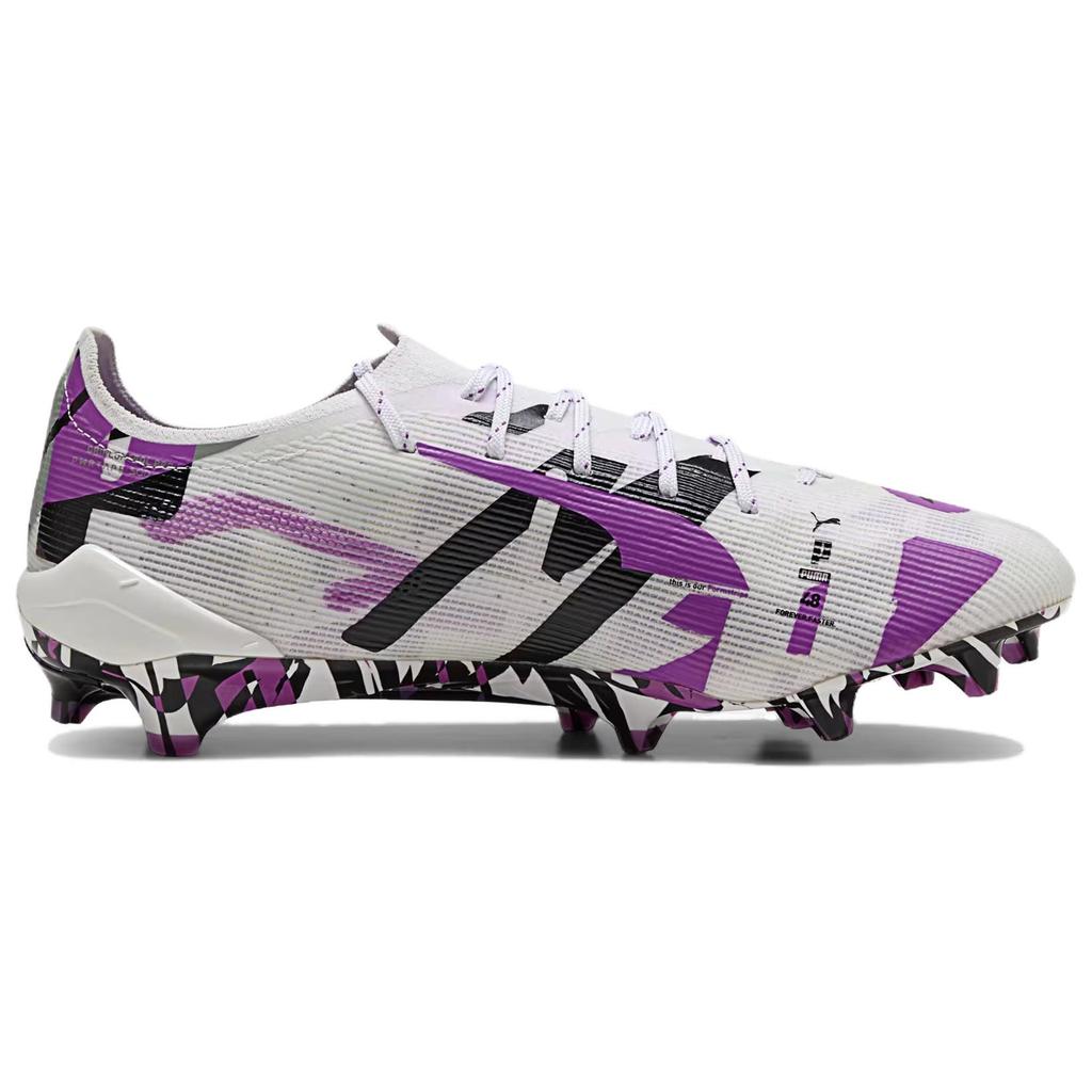 Puma Ultra 5 Ultimate FG Forever Pack Men Sneakers White Pure-Magenta Feather-Grey 108410-01