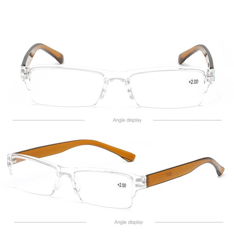 Montatura trasparente Donna Ultralight Uomo trasparente Occhiali da lettura  Presbyopic Eyewear acquista in modo economico — spedizione gratuita,  recensioni reali con foto — Joom