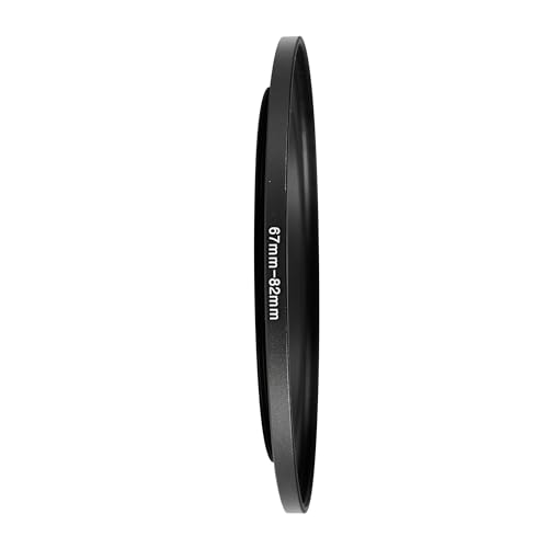 67Mm To 82mm Lens Adapter Ring Black Step Ring Suitable for UV ND CPL Filters Universal SLR Lens