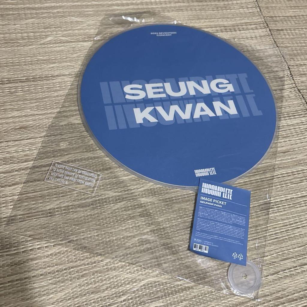 [USED] SEVENTEEN Seungkwan Incomplete Fan