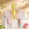 Cartoon Air Cushion Massage Comb With Rolling Ball For Women And Kids