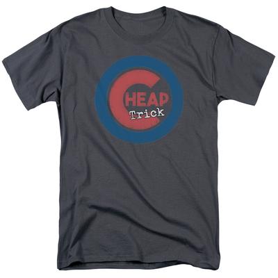 Cheap Trick Cheap Cub T-Shirt Herren Lizenziert 80er Jahre Band Shirt Anthrazit