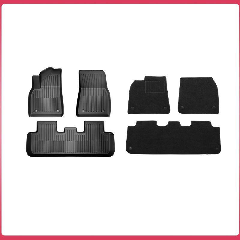 Tesla Model 3/Y Trunk Mat & Backrest Pad - TPE, Mother & Baby Safe