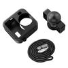 GoPro Max2 Silicone Case: Drop-Proof Protective Shell with Battery Side Cover & Lens Cap