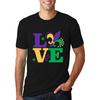Mardi Gras Shirts for Men Funny Fat Tuesday Party T-Shirts New Orleans Carnival Outfits Fleur De Lis Tops