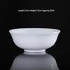 Gongfu Style High-White Porcelain Conical Tea Tasting Cup