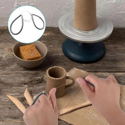Wire Clay Cutter Mud Cutting Line Handmade Pottery DIY Mud Cutting Tools Pottery Tools Solid and Durable