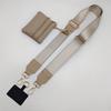 Versatile Adjustable Women's Bag Personalized Wide Oblique Span Strap with Bag Mobile Phone Strap Gasket Circle Lanyard