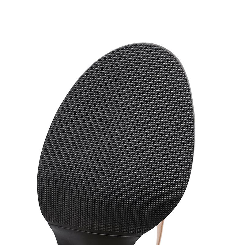 Women's high-heeled sandals summer comfortable versatile thick heel large size Roman fish mouth sandals