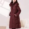 Fashion Winter Jackets Woman Long Parkas Hooded Plus Size Thick Warm Women's Coats