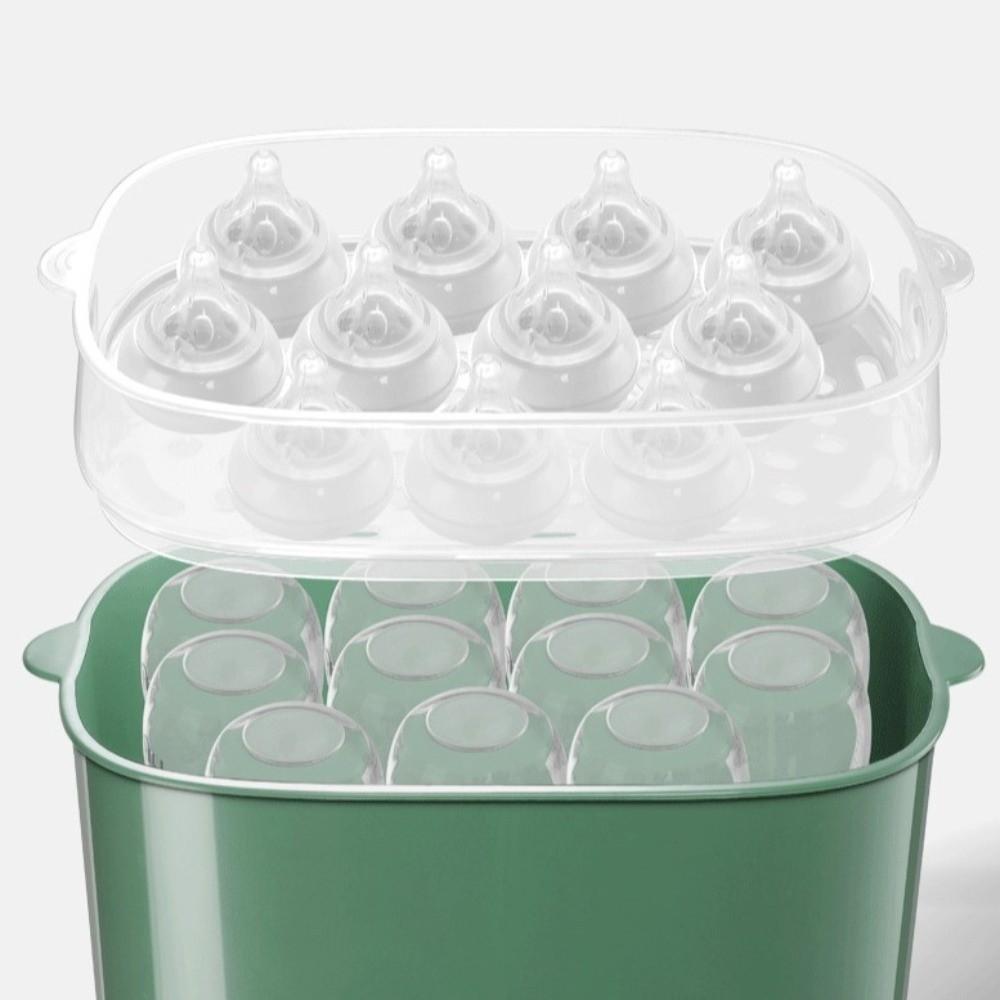 EU Plug Bottle Steamer Large Capacity Baby Feeding Bottle Warmer New Steam Bottle Sanitizer