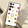 Custodia per Dessert Torta Macaron Per Samsung Galaxy S25 S24 S23 S22 S21 S20 Ultra S9 S10 Plus S21 FE S25 FE Cover Posteriore