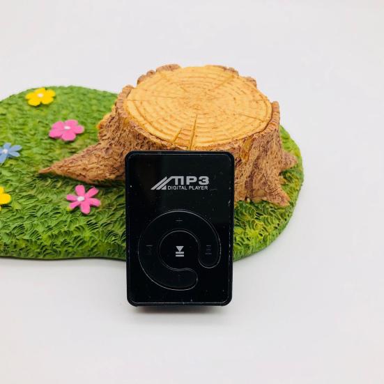 Mini MP3 Player TF Card Clip Mirror Support USB Sports Running Music Walkman