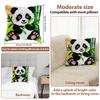 Latch Hook Kits for Adults Beginners Cute Animal Latch Hook Pillow Kit with Yarn Embroidered Fabric for Home Sofa Decor 17x17