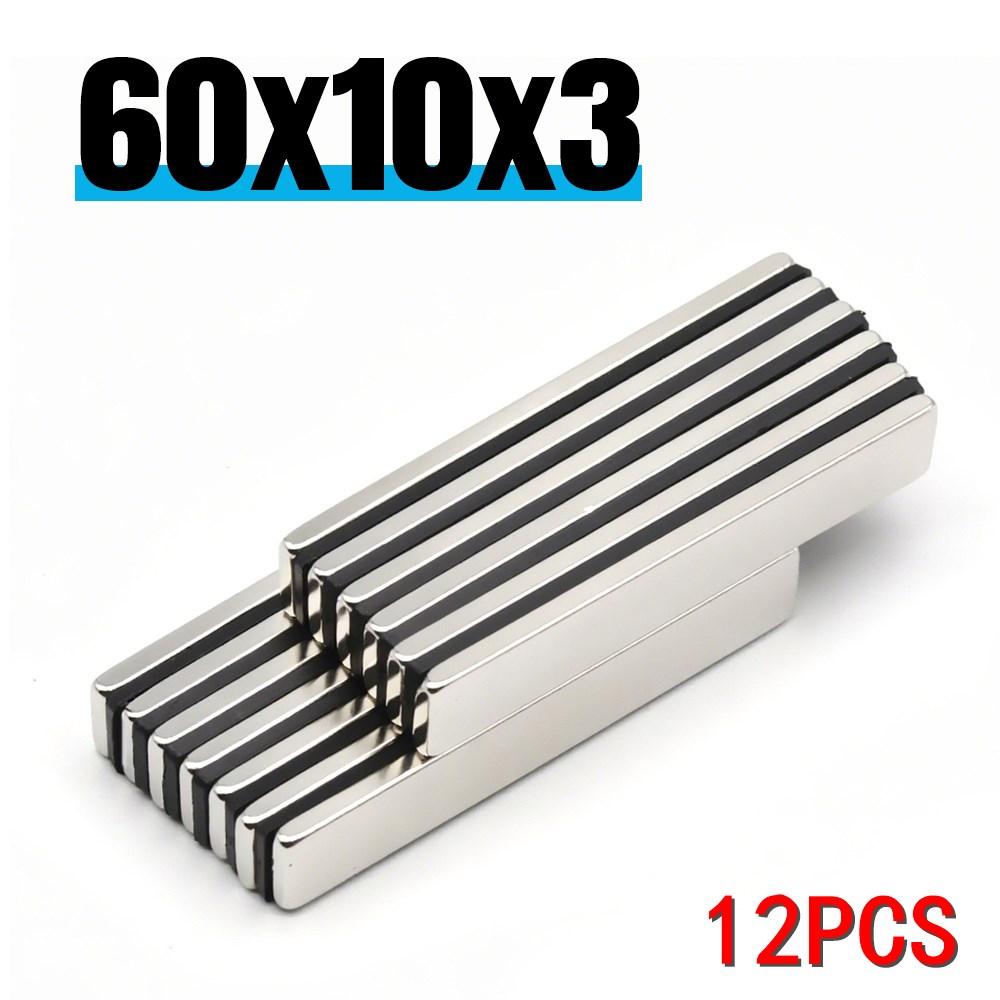 60x10x3mm block Refrigerator Magnets imanes para manualidades for Refrigerator, Office, DIY