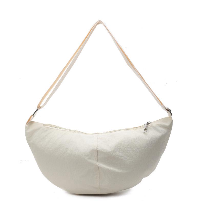 Chic Lightweight Candy Color Dumpling Bag for Women - 2025 Summer Versatile Japanese Style Crossbody