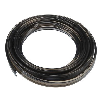 ACROPIX Fiber Optic Cable Skirt Side Glow Car Light Decoration Universal 3mm 3.5M Black 1pcs