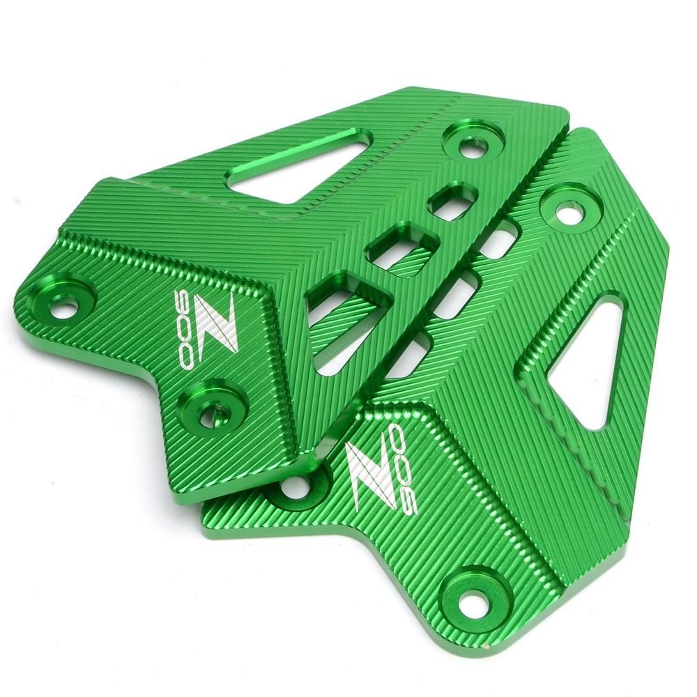 Motorcycle Accessories Foot Peg Heel Protection Protective Film Mount Heel Guard Protector For Kawasaki Z900 Z 900