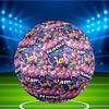 Custom Name Personalized Kpop Demon Hunter Print Size 5 Soccer Ball Training & Match Football, for Team, Kicking, Gift for Football Enthusiasts