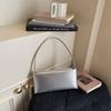 Temperament Red Patent Leather One Shoulder Bag for Women 2026 New Fashi Underarm Bags Luxury Party Square Clutch