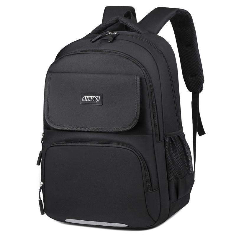 Unisex Oxford Backpack With Laptop Sleeve Breathable Design For School Travel