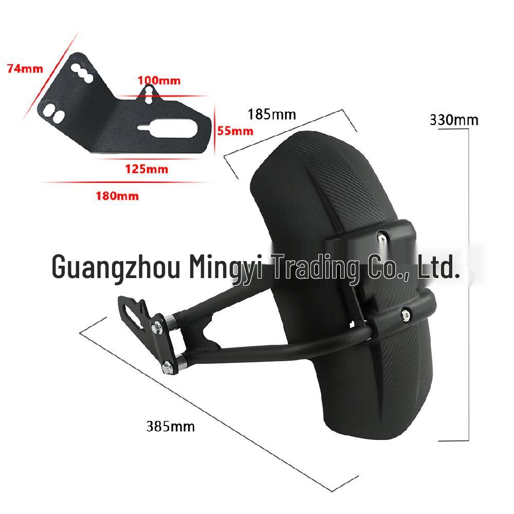 Kompatibler Hinterradschutz & Schmutzfänger für Honda NC700, NC700D, NC700X Motorräder.