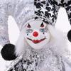 Colorful Ceramic Clown Statue Decorative Clown Figurine Doll For Christmas Carnival Party Ornament Display Accessory