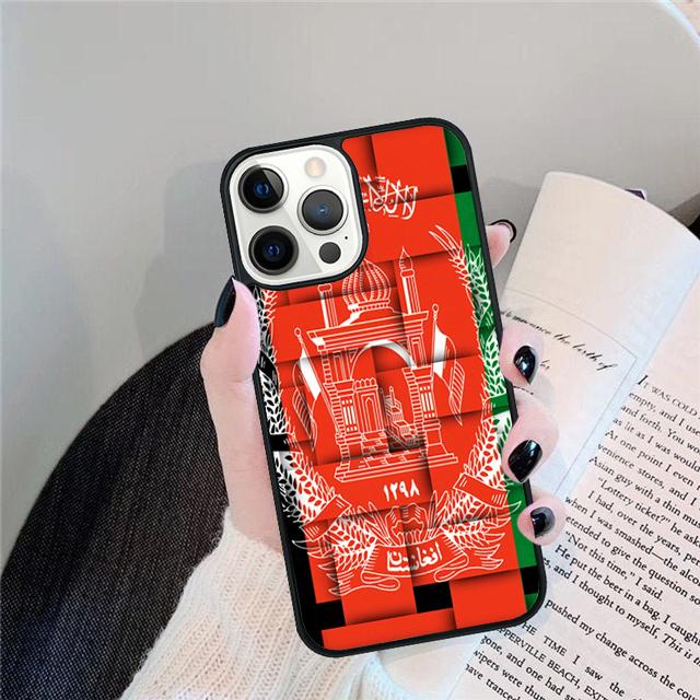 Afghan Afghanistan Flag Freedom Phone Case Cover for iPhone 17 Air 16 15 14 13 11 12 Pro Max Plus Shell Coque