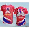 Muay Thai T-Shirt Kick Boxing 3D Print UV Protect Vintage Training Quick Dry Men Women Unisex Short Sleeve Round Neck MMA Mix Martial Art