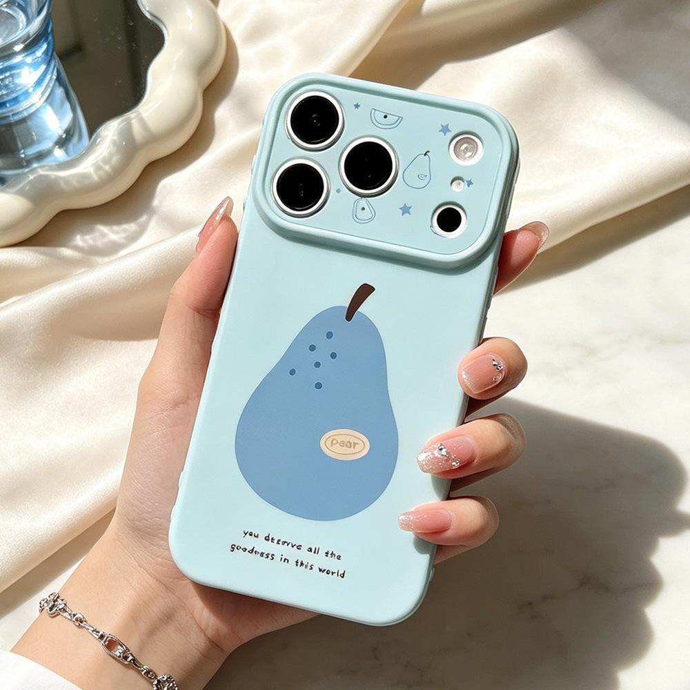 Mutant Pear Anti-Fall Protective Case for iPhone 16/17 Pro - New Style Female