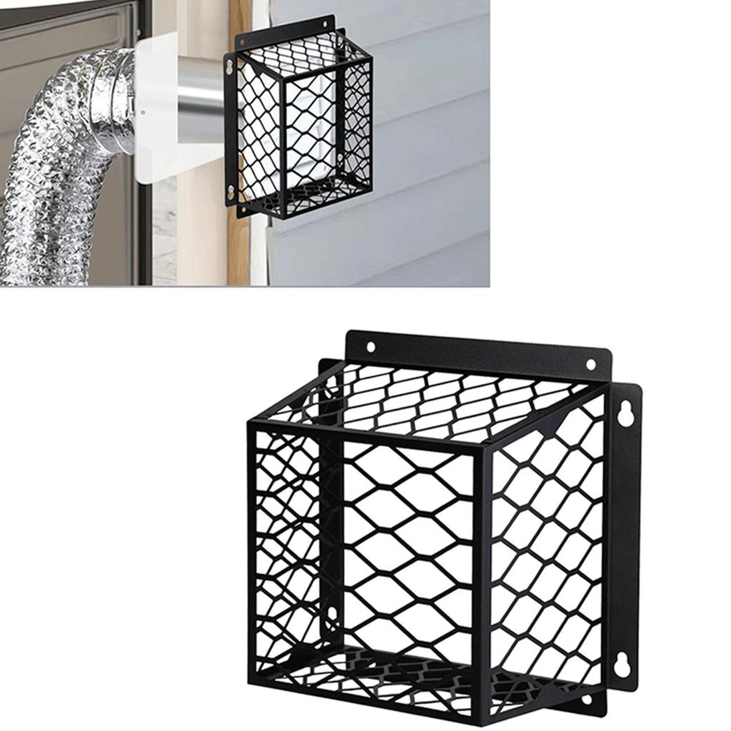 Stainless Steel Dryer Vents Covers Guard for Exhaust Fan Openings Protects Birds and Small Animals Easy Installation