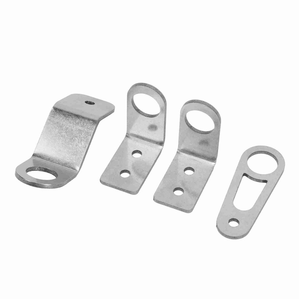 Bolt On Radiator Bracket Kit Heavy Duty Metal Stay Mounting Bracket Kit for Civic EG DC2 EK K‑Swap K20‑K24 Engine