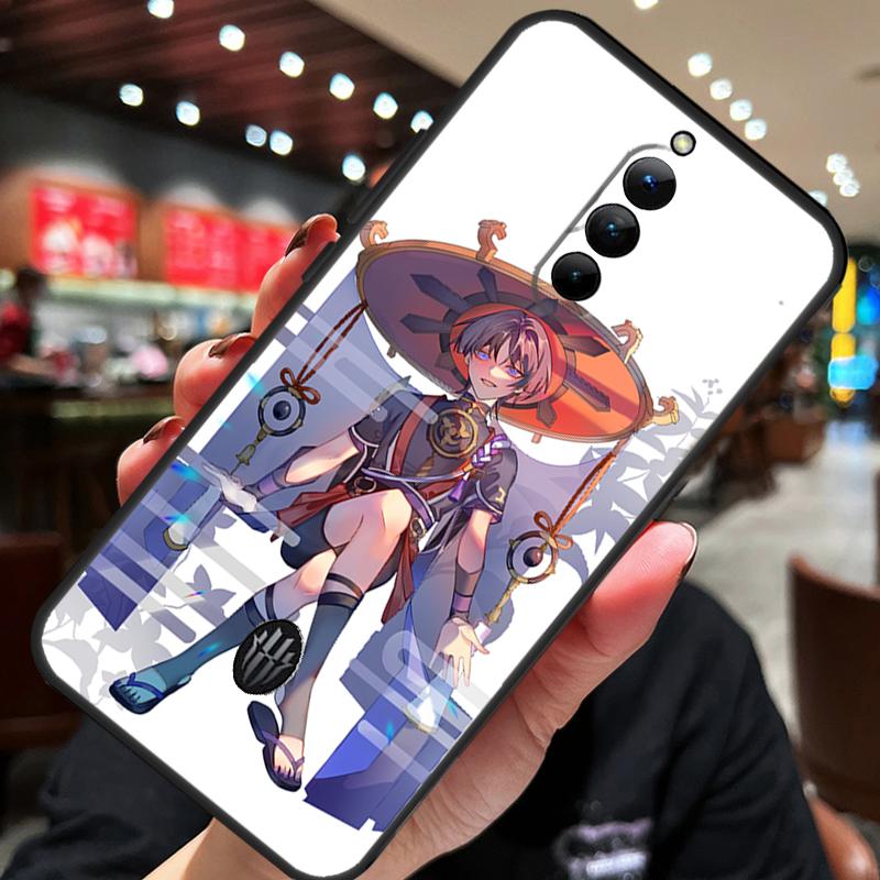 Scaramouche Genshin Impact Case For ZTE Nubia Red Magic 10S 10 8 9 8S 9S 11 Pro Plus 5G 6R 6 7 6S 7S Pro 10 Air Cover