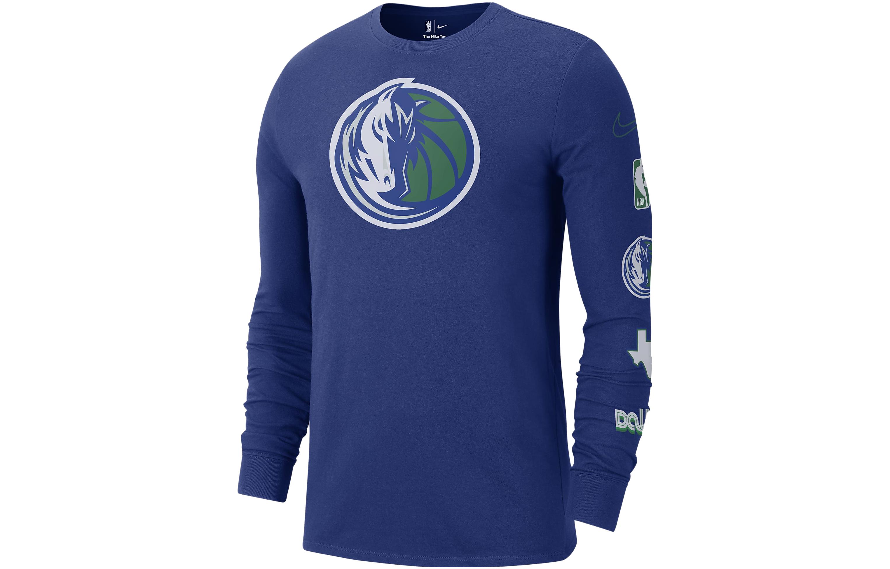 Nike Nba Dallas Mavericks City Edition L/S T shirt DV6030-495 XXL