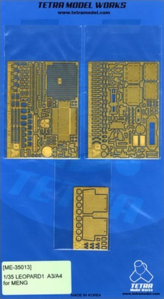 Tetra Model scale ME Series German Leopard Tank Plastic Model Parts ME3513 1/35 1A3/A4 (MEN)