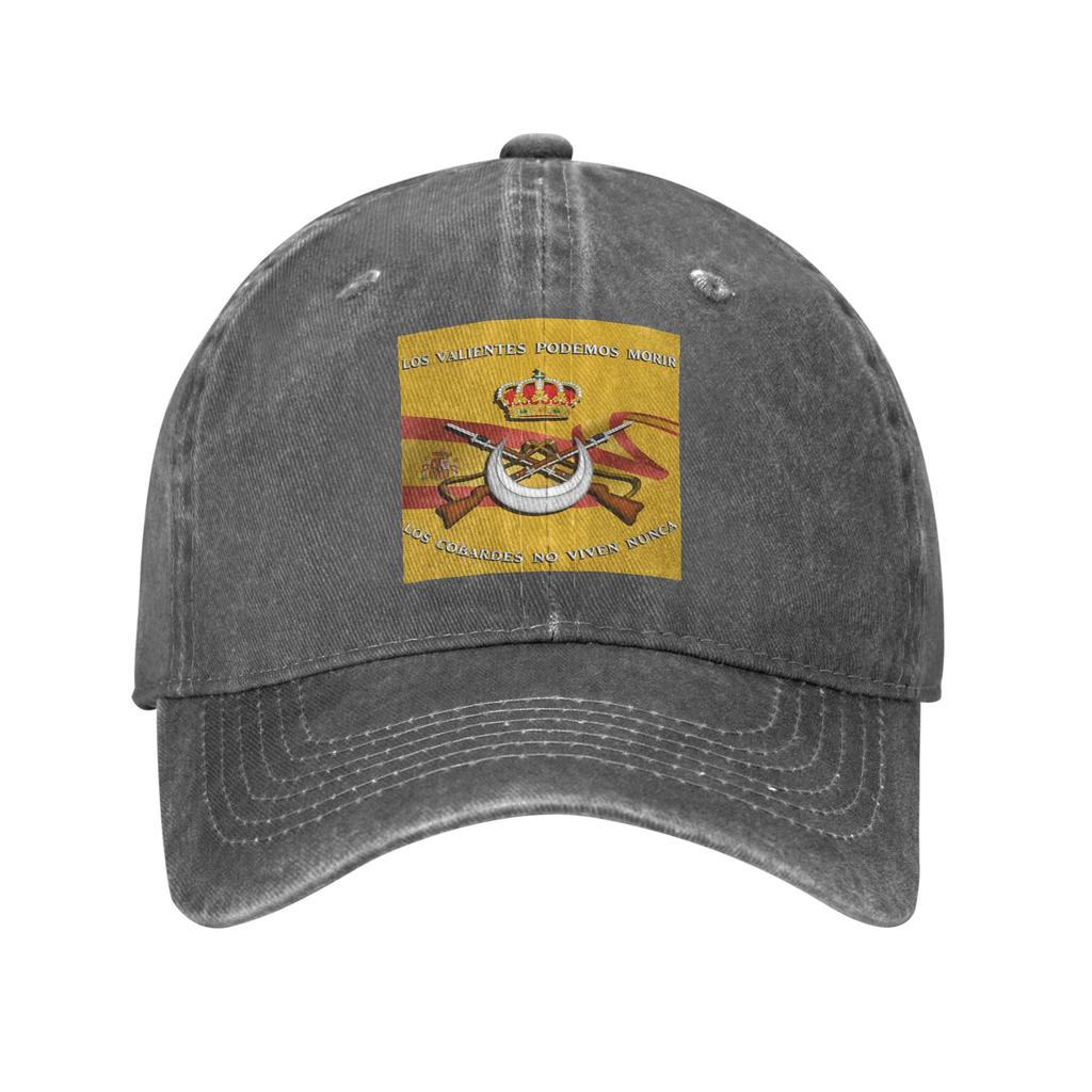 Spanish Legion Flag Spain Army Proud Denim Cap Casual Baseball Caps Adjustable Hat Summer Unisex Baseball Hats