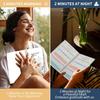 The Gratitude Journal for Women & Men, Hardcover Spiral 5 Minute Daily Gratitude Journal for More Happiness, Optimism, Affirmation & Reflection with