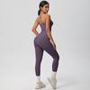 Shaving And Quick Drying Yoga Clothes, Sexy And Beautiful Back, Tight Fitting Sports Bra Set, Outdoor Running And Fitness Two-Piece Set For Women