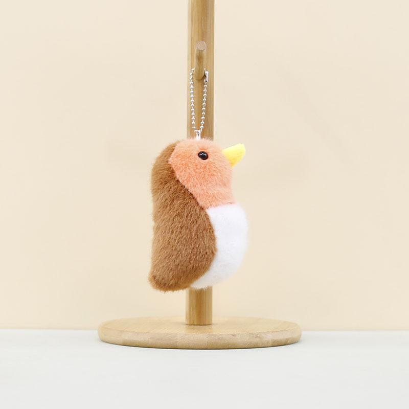 Soft And Huggable Cartoon Parrot Plush Pendant For Bags Keychains And Dolls