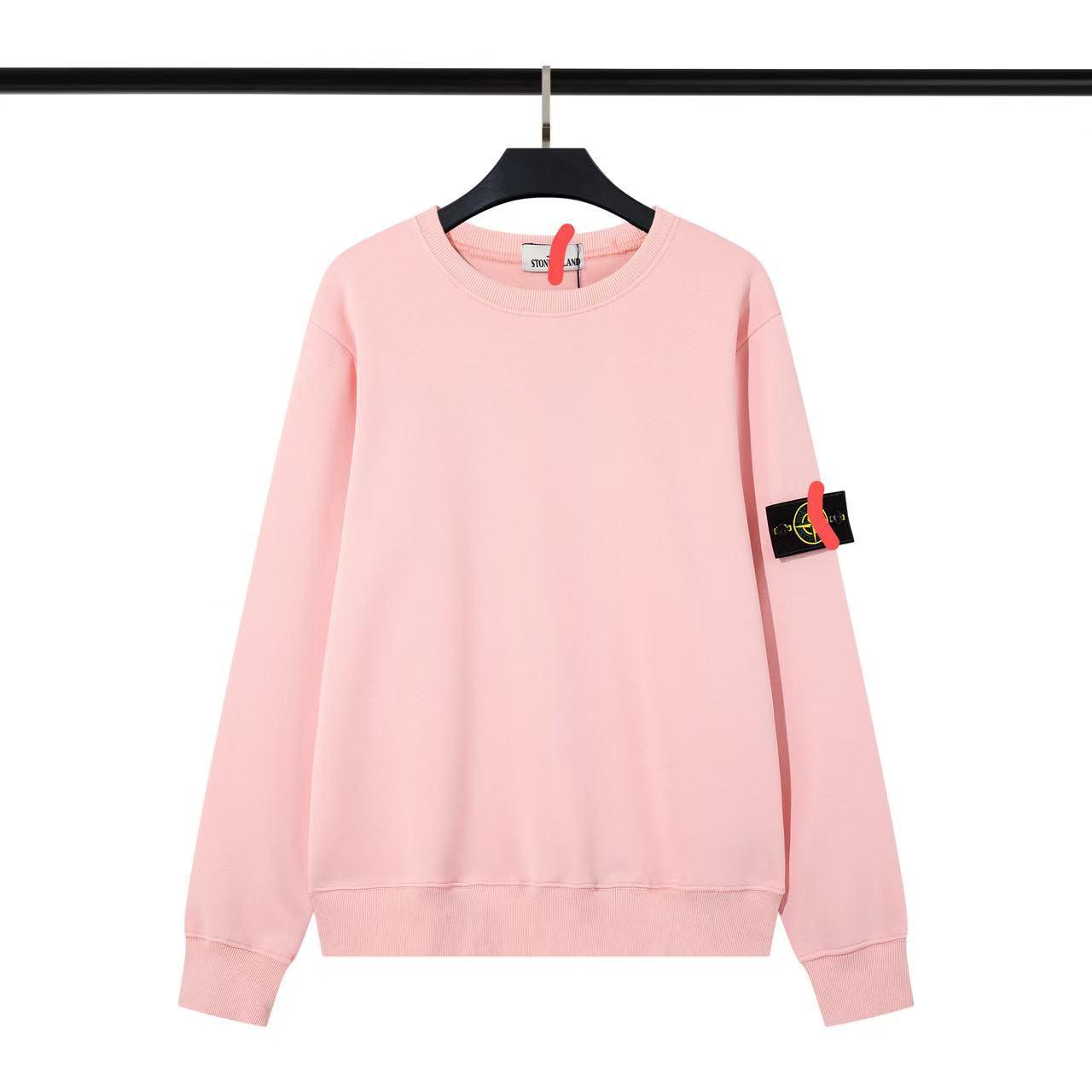 Value Vault Stone Island Basic Badge Unisex Crewneck Fleece Pullover S