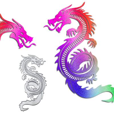 Chinese Dragon Auspicious Pattern Design Style Metal Cutting Dies DIY Scrapbooking Embossing Stencil Paper Craft Album Template
