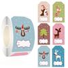 Label Paper Phone Stickers Merry Christmas Children X123