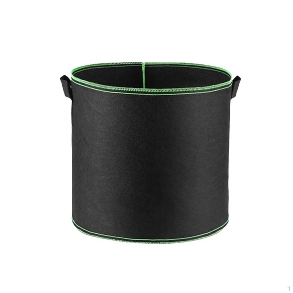 Thickened Nonwoven Sprout Bag, Lock Border, Breathable Planter Garden Nursery