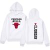 Winter Chicago Bulls #23 Printed Hoodies Fashionable Casual Warm Sports Long Sleeved Men's and Women's Unisex Hooded Sweatshirts