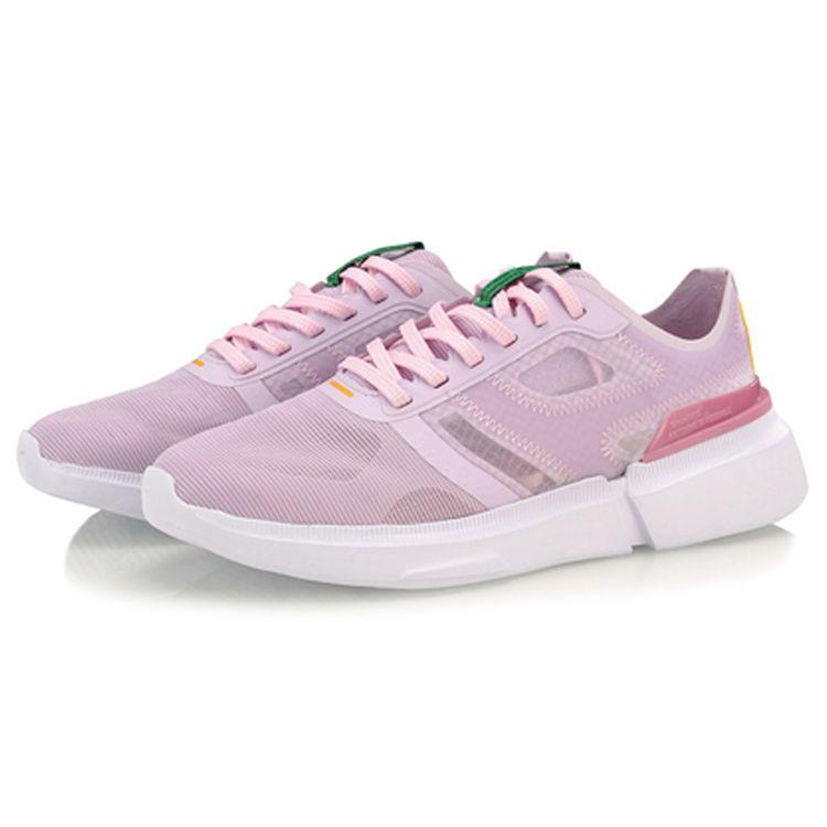 Li Ning Ln 92 Element Lightweight Classic Casual Shoes Women sneakers Light-Mist-Purple AGCP052-3