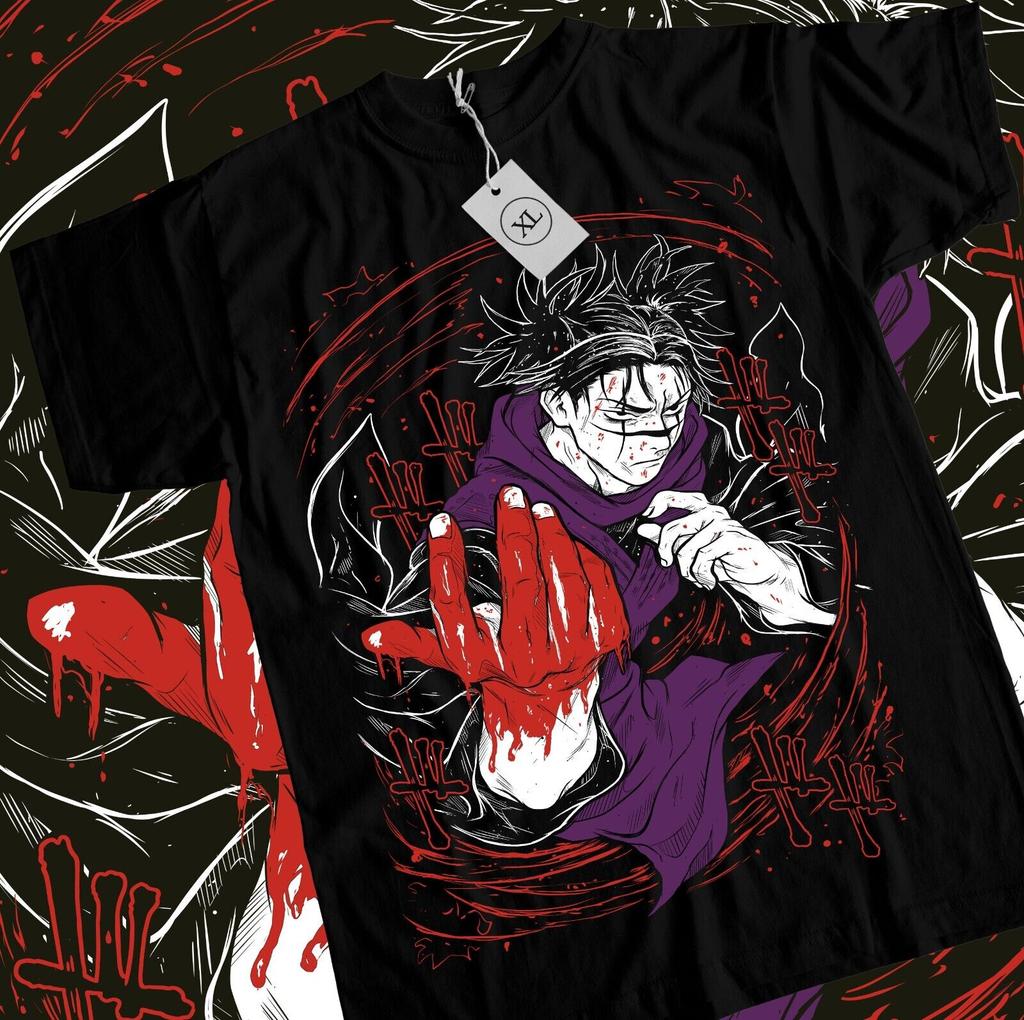 Pánské tričko Chainsaw Man Anime CSM Denji Power Černé tričko Všechny velikosti
