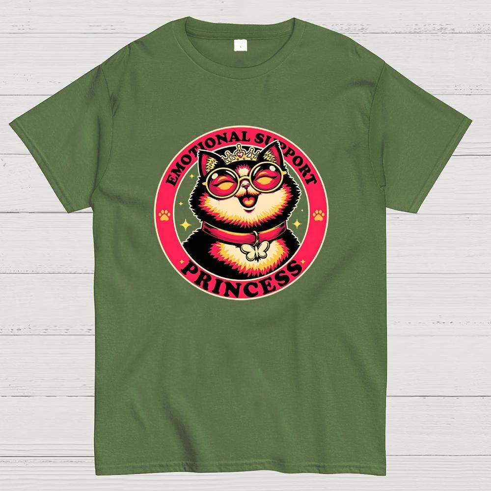 Dungeon Emotional Support Princess Cotton Casual Cool Loose T-Shirt