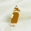 Cartoon Dog Paw Enamel Brooch Pin Denim Jacket Backpack Badge Jewelry Decor